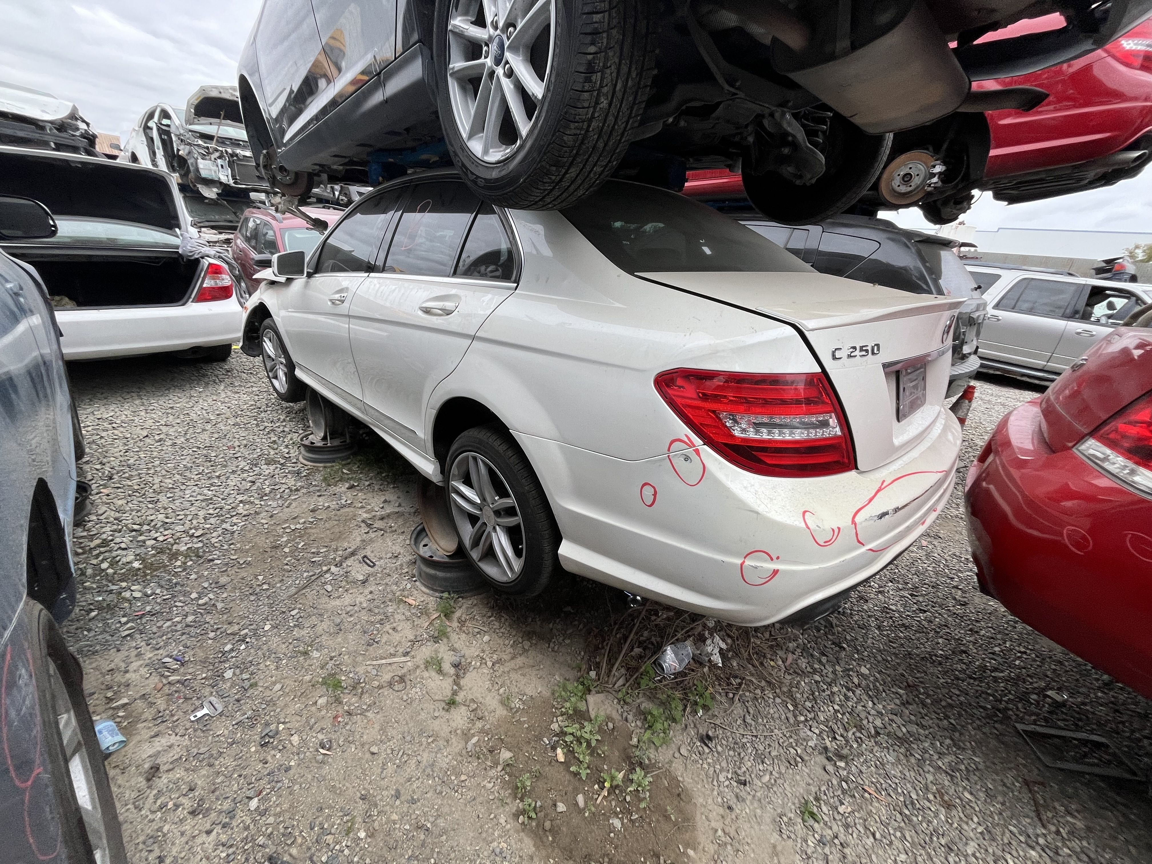 Parts for MERCEDES BENZ C CLASS 4D SEDAN C250 2014 - Stock # 13878