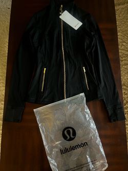Lululemon jacket, black, size 6