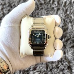 Luxury Blue Dial Santos