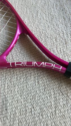 Wilson pink tennis racquet