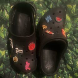 Black croc – Size 38