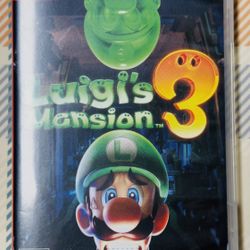 Luigi's Mansion 3 - Nintendo Switch Game - Tested Adult Owned Fast Shipping Y619
