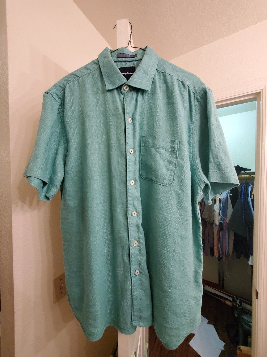 Tommy  Bahama Men's Large Linen Shirt