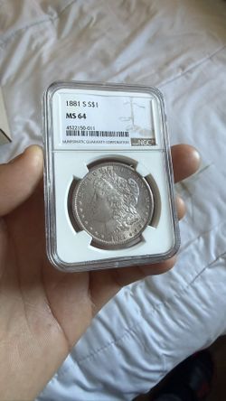 1881 S  Morgan Dollar 