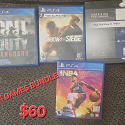 PS4 GAME BUNDLE 