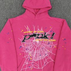 Pink Spider Hoodie