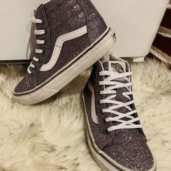 Glitter Van's Girl's Shoes 