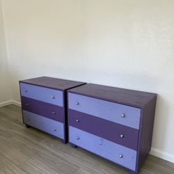 Vintage Mid-Century Kent Coffey Oak Dressers