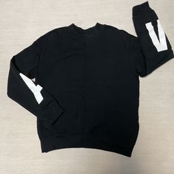 Divided by H&M Black Crewneck Pullover Sweatshirt Size XS