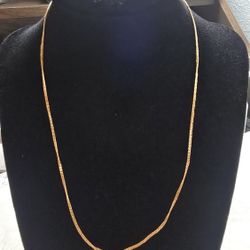18k Gold Chain 18inch 💯% Real Gold