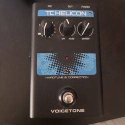 TC Helicon Voicetone C1 Hardtune And Correction Pedal