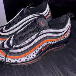 Nike Air Max 97 Classic Silhouettes (DX3088-001)Black/Safety Orange