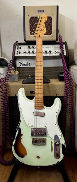 2005 Squier 51 Custom Relic Lollar Pickups Schroeder USA Bridge Birdseye Maple Mighty Mite Neck