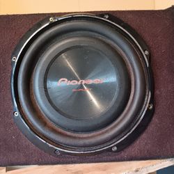 Pioneer 10 Inch Shallow Mount Subwoofer