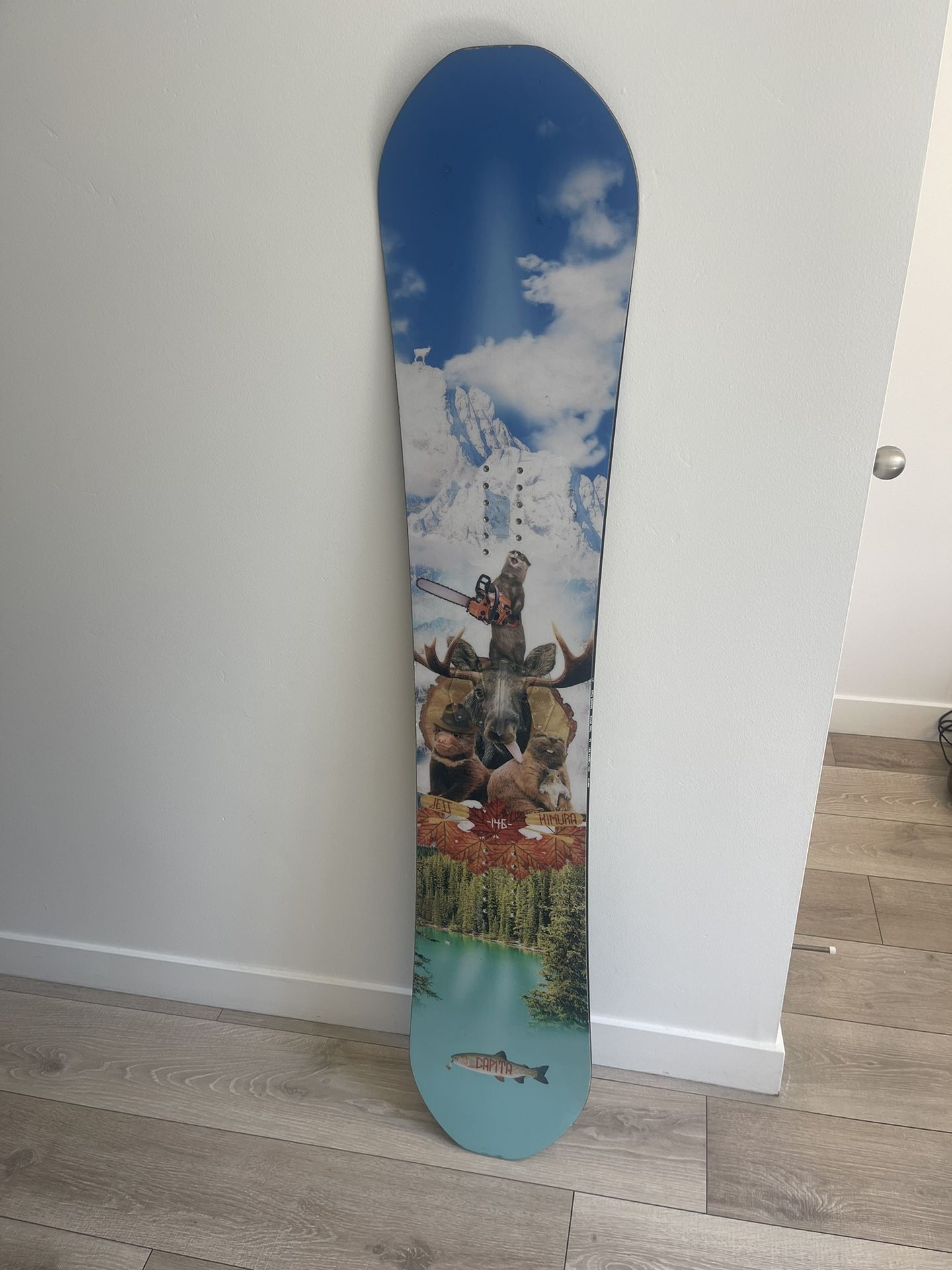 Capita Jess Kimura Pro Snowboard- Size 146 Women’s