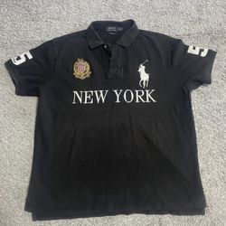 New York Polo Black Medium