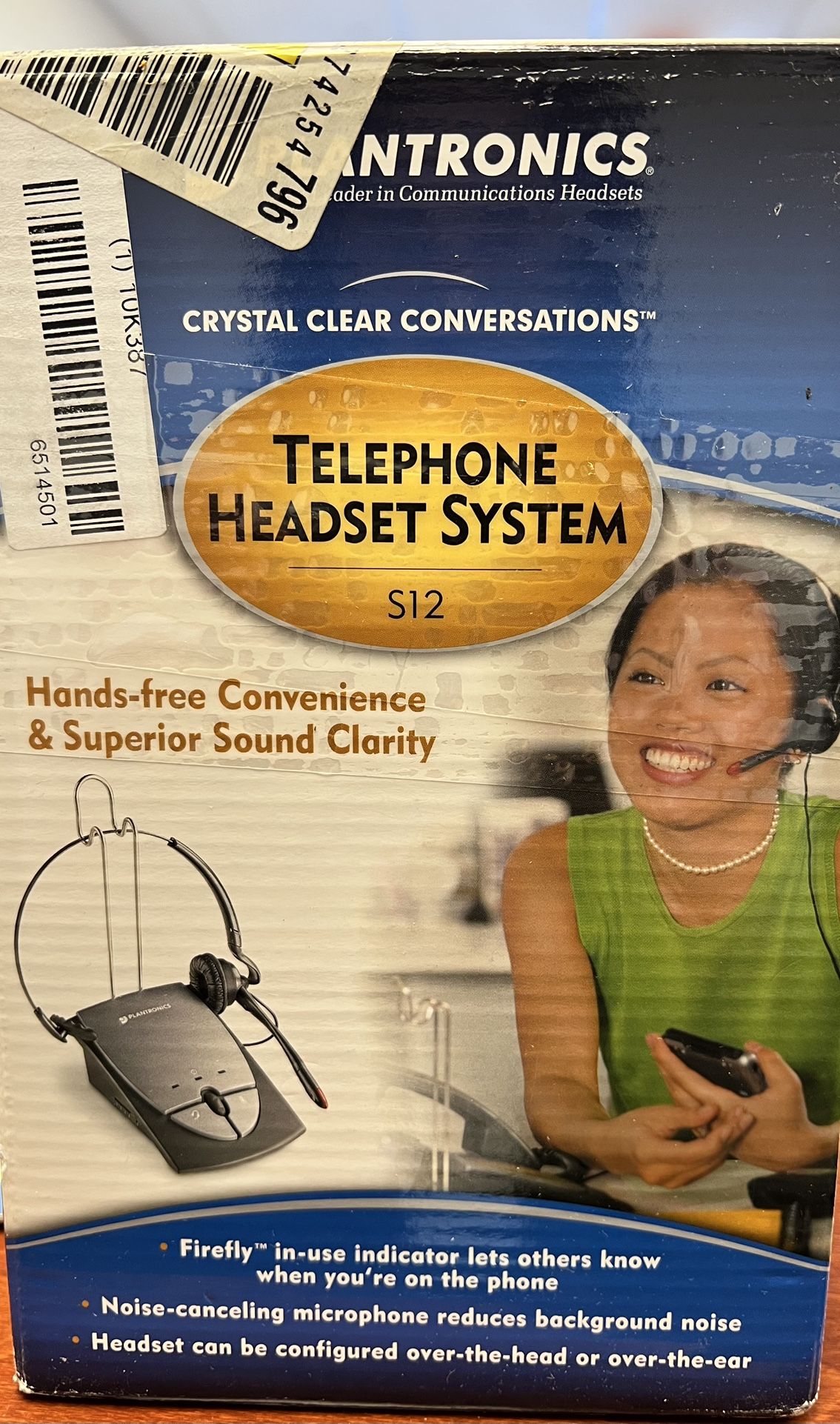 Plantronics S12 Telephone Headset System