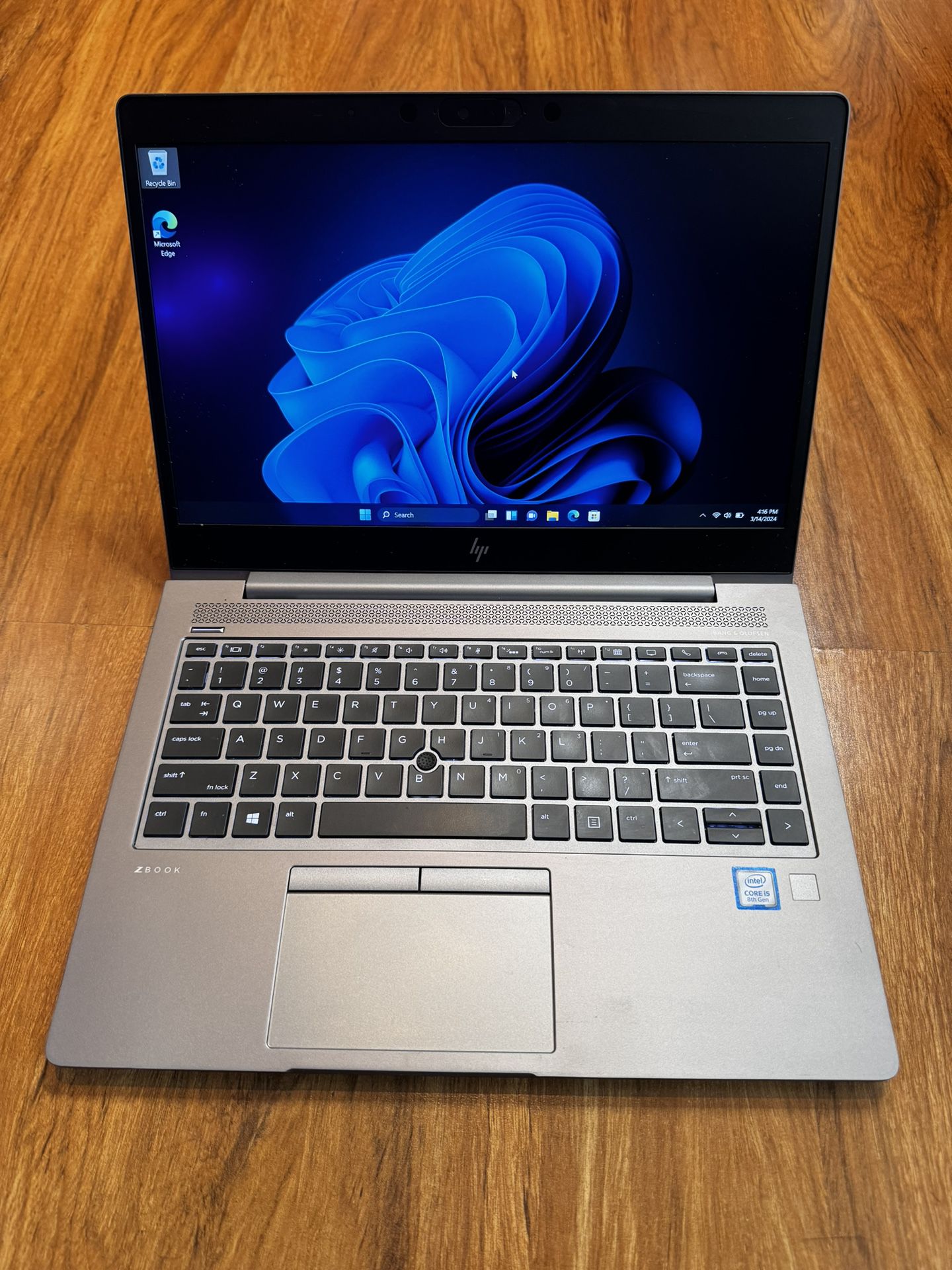 HP ZBook G6 i5 8th gen 8GB Ram 256GB SSD Windows 11 Pro 15”UHD Screen Laptop with charger in Excellent Working condition!!!!!  Specification: * core i