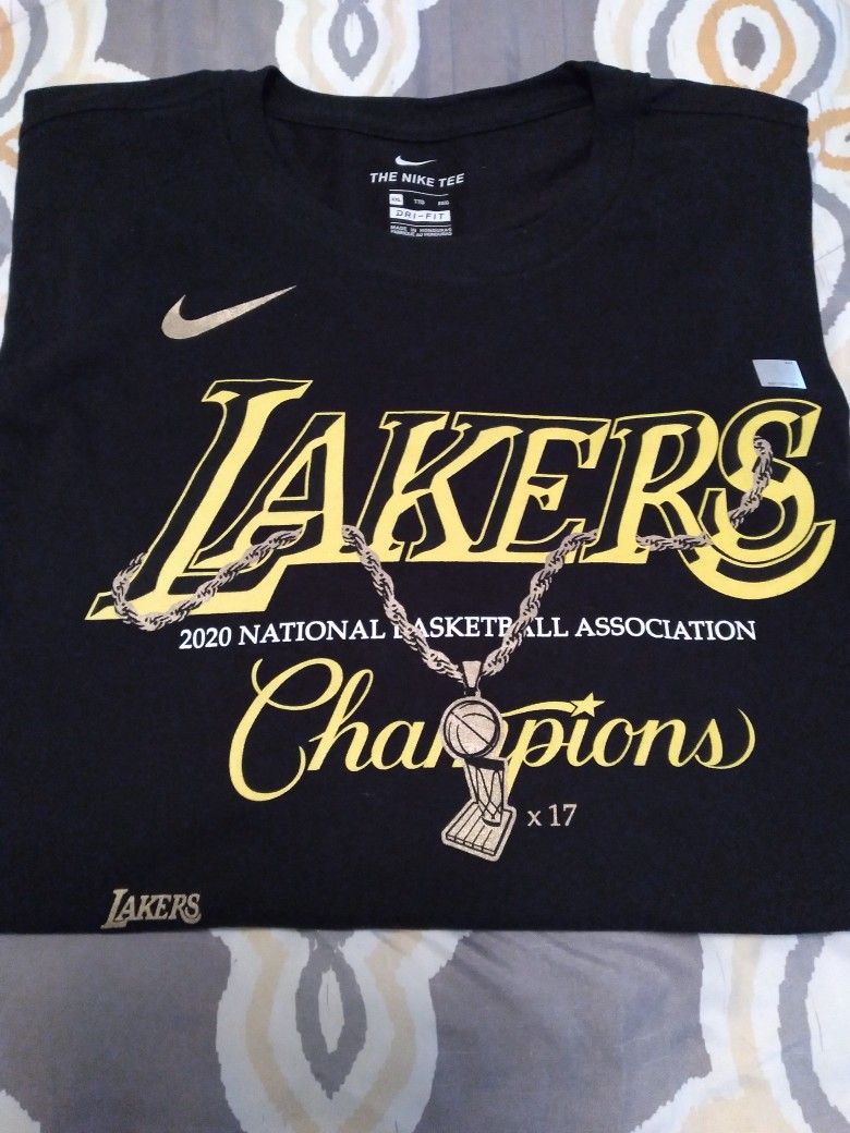 Los Angeles Lakers 2020 Pink Championship Graphic T-shirt Size Mens Medium  for Sale in Los Angeles, CA - OfferUp