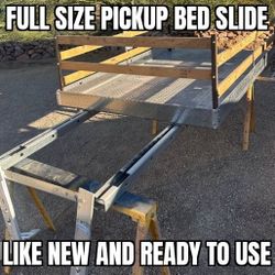 Aluminum Cargo Slide For Full Size Trucks