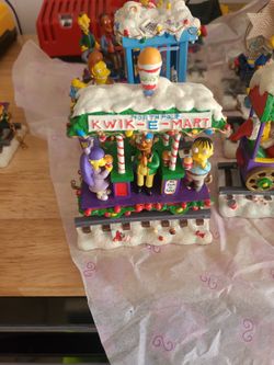 The Simpsons Christmas Train By Hamilton