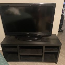 Toshiba TV & IKEA Shelves 