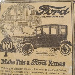 1930 Ford Model A Vintage Ad