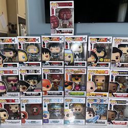 Funko Pop Lot Anime Chase Exclusives