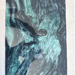 “Night swimmer 2” 1/1 monotype - Irene Ryan Maloney