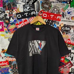 Supreme Spider-Man t shirt large