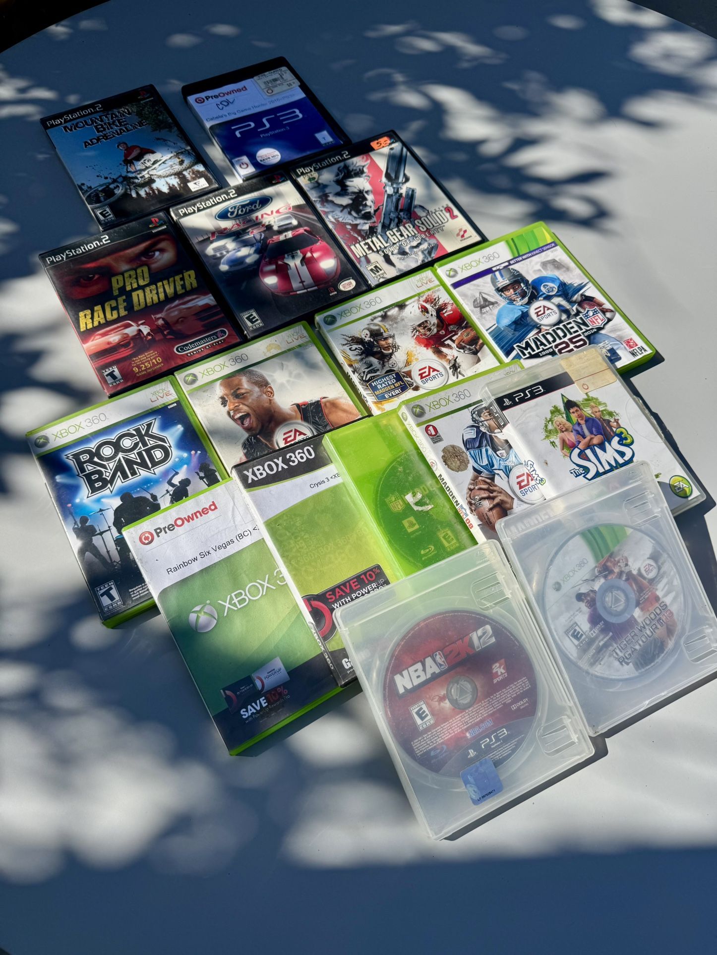 PlayStation And XBOX Video Games