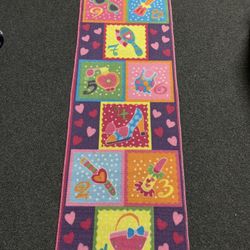 Hop scotch Play Area Rug - gently used like new 