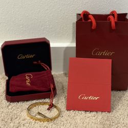 Gold Cartier Bracelet 