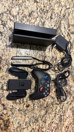 Nintendo Switch V2 Complete Bundle w/ Box, Dock & Extra Controller