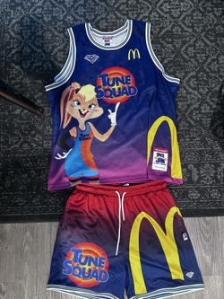 Basketball jersey space jam McDonald’s x diamond supply co.