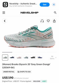 Brooks running shoes woman’s size 9