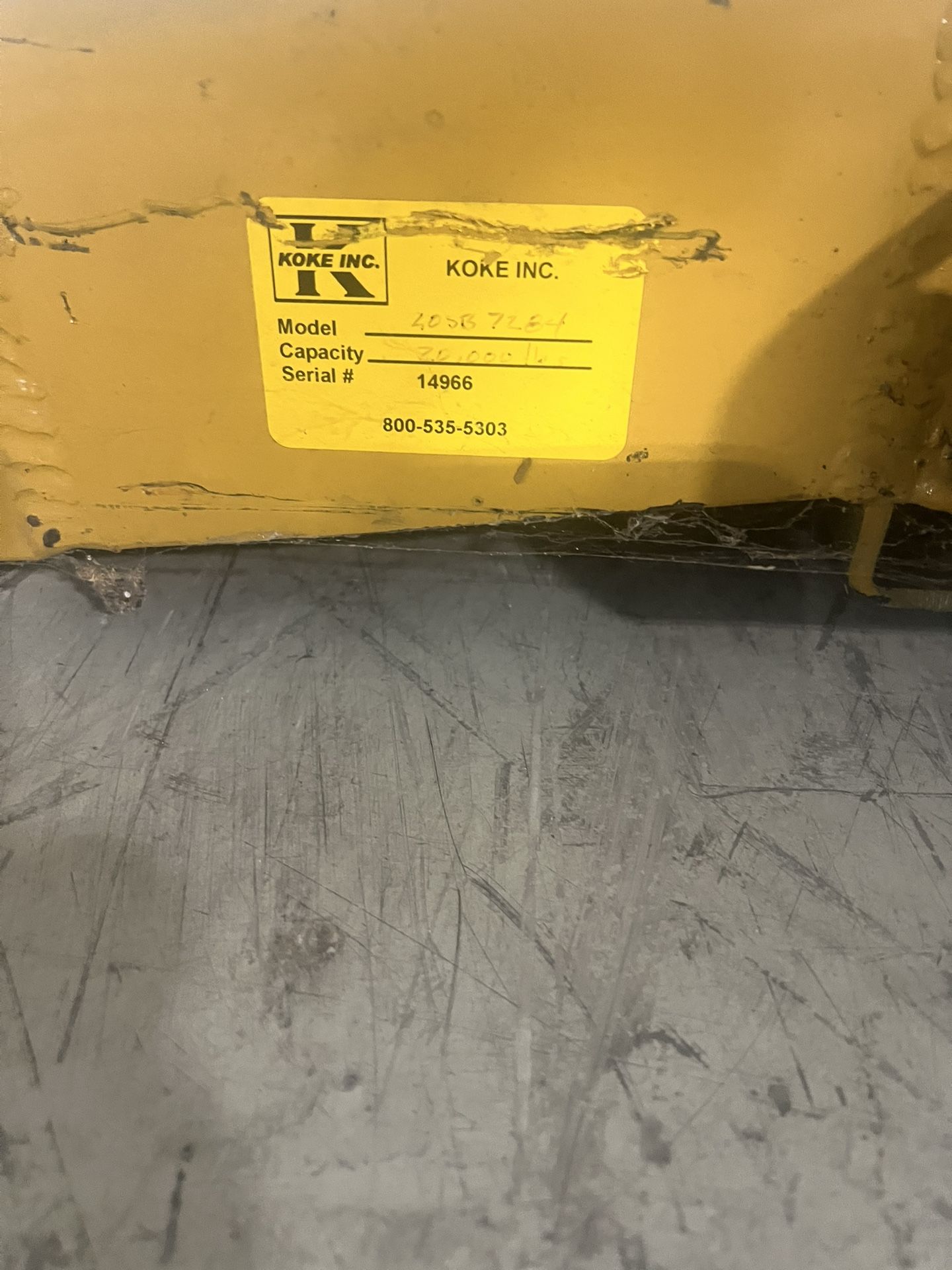 5000 Pound Warehouse Floor Scale