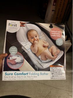 Folding bather