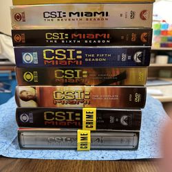 CSI Miami DVDs