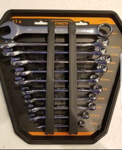 New Tactix 11 pc. Standard Wrench set