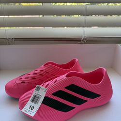 adidas PureChill Runner Shoes Lucid Pink Black Beach Casual KI0065 Men’s Size 10