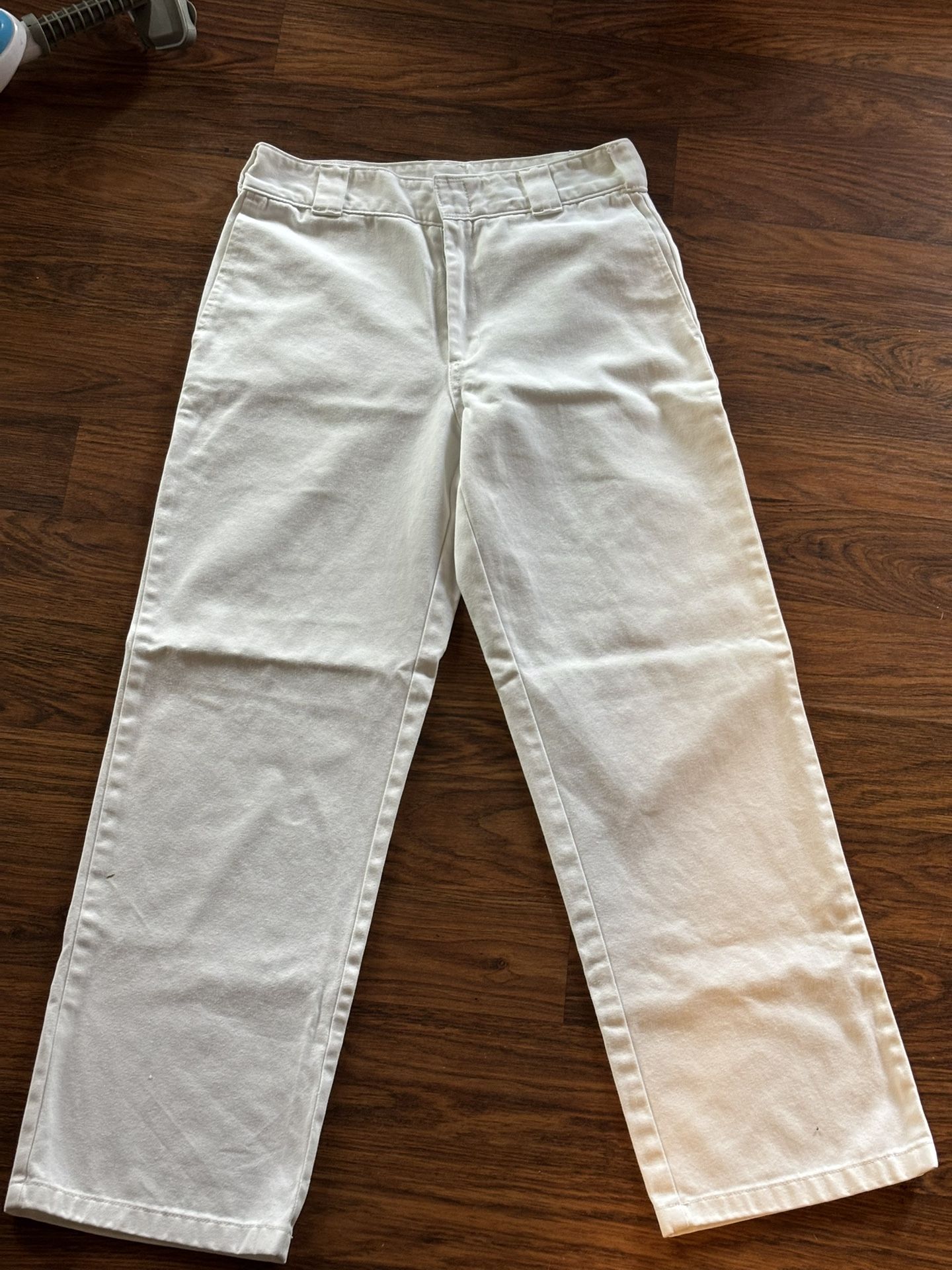 Dickies Worker Crop Roll Hem Woman’s Pants (Sz 4)