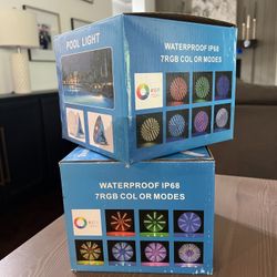 Led Color Changing Pool Lights Underground New 