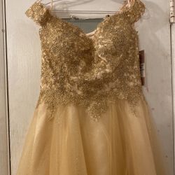 Champagne Formal Dress