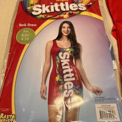 Skittles Snack Halloween Costume 