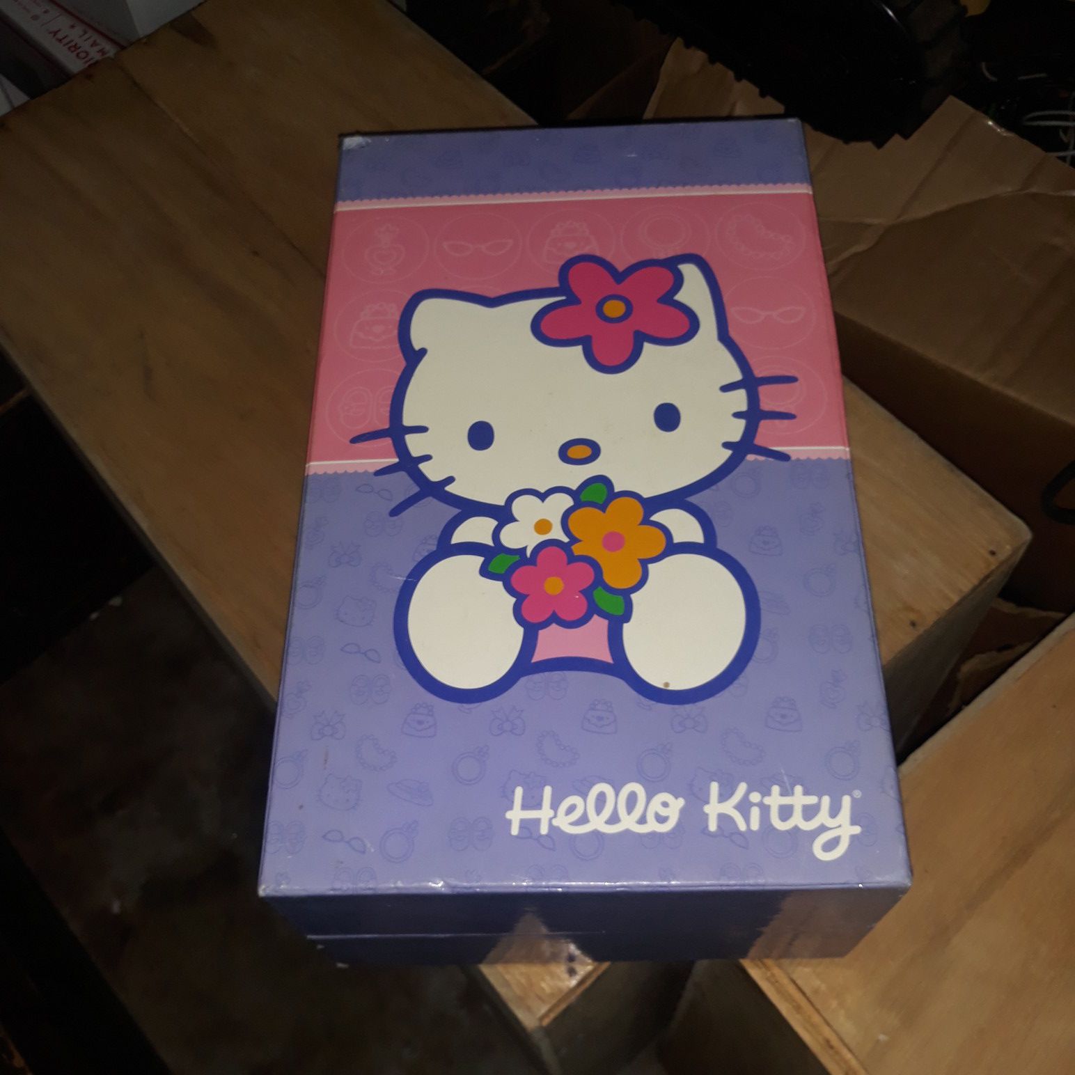 Hello Kitty Storage Box with Toys