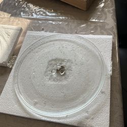 New 12” Glass Microwave Turntable Plate