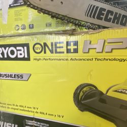 Ryobi Lawmower 18v Hpbrushlews New Comes With 2 Battery And Charger 