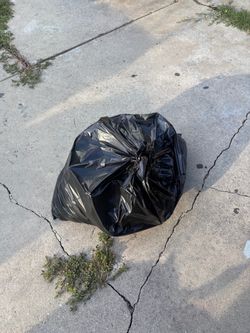 Bag of woman clothes