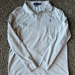 Men's Polo Ralph Lauren Classic Fit Soft Cotton Long-Sleeve Polo Shirt, Size Large